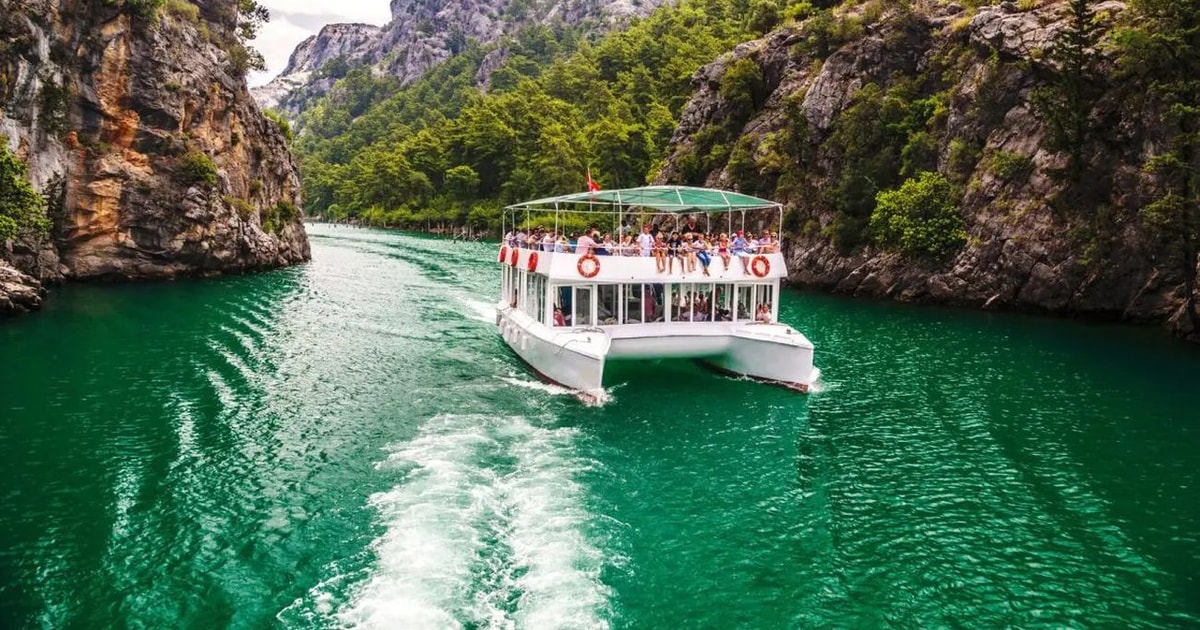 Antalya Yeşil Kanyon Tekne Turu