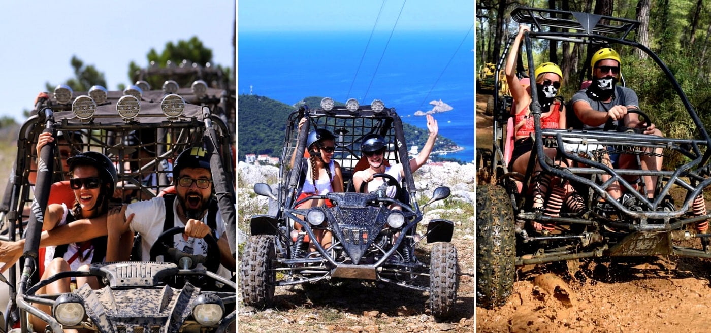Safari en buggy lateral